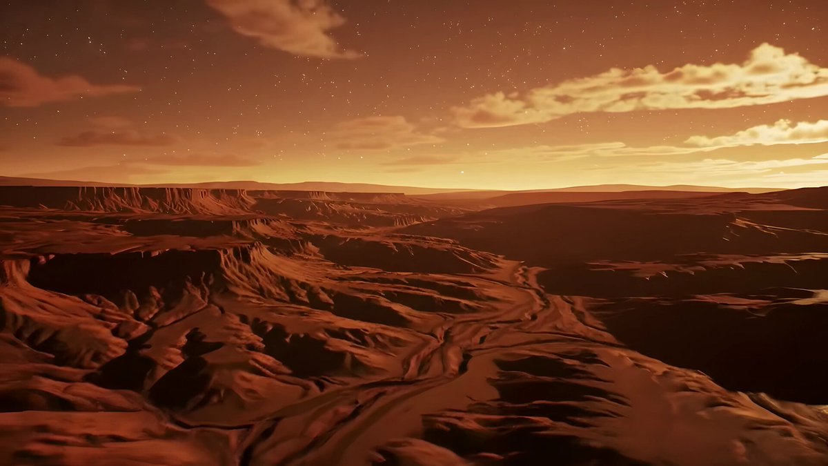 Red terrain landscape from the RTV film